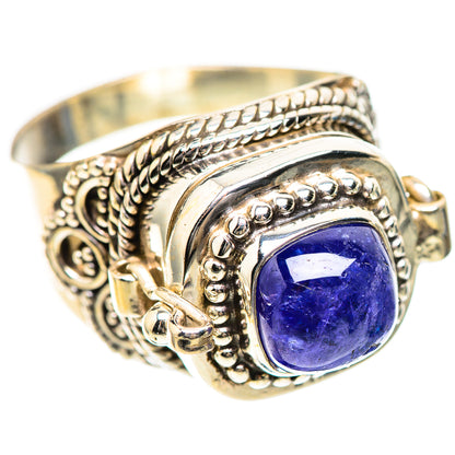 Poison Natural Tanzanite Ring Size 9 (925 Sterling Silver) RING136239