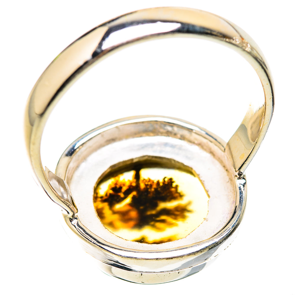 Scenic Dendritic Agate Ring Size 9.75 (925 Sterling Silver) RING135265