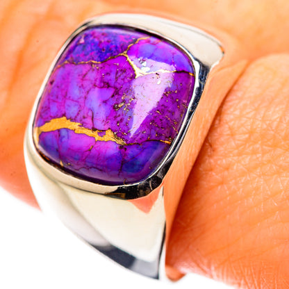 Ana Silver Co Purple Copper Composite Turquoise Ring Size 9.75 (925 Sterling Silver)