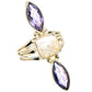 Rainbow Moonstone, Tanzanite Ring Size 7.25 (925 Sterling Silver) RING134665