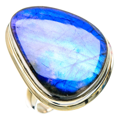 Large Labradorite Ring Size 11.5 (925 Sterling Silver) RING136156