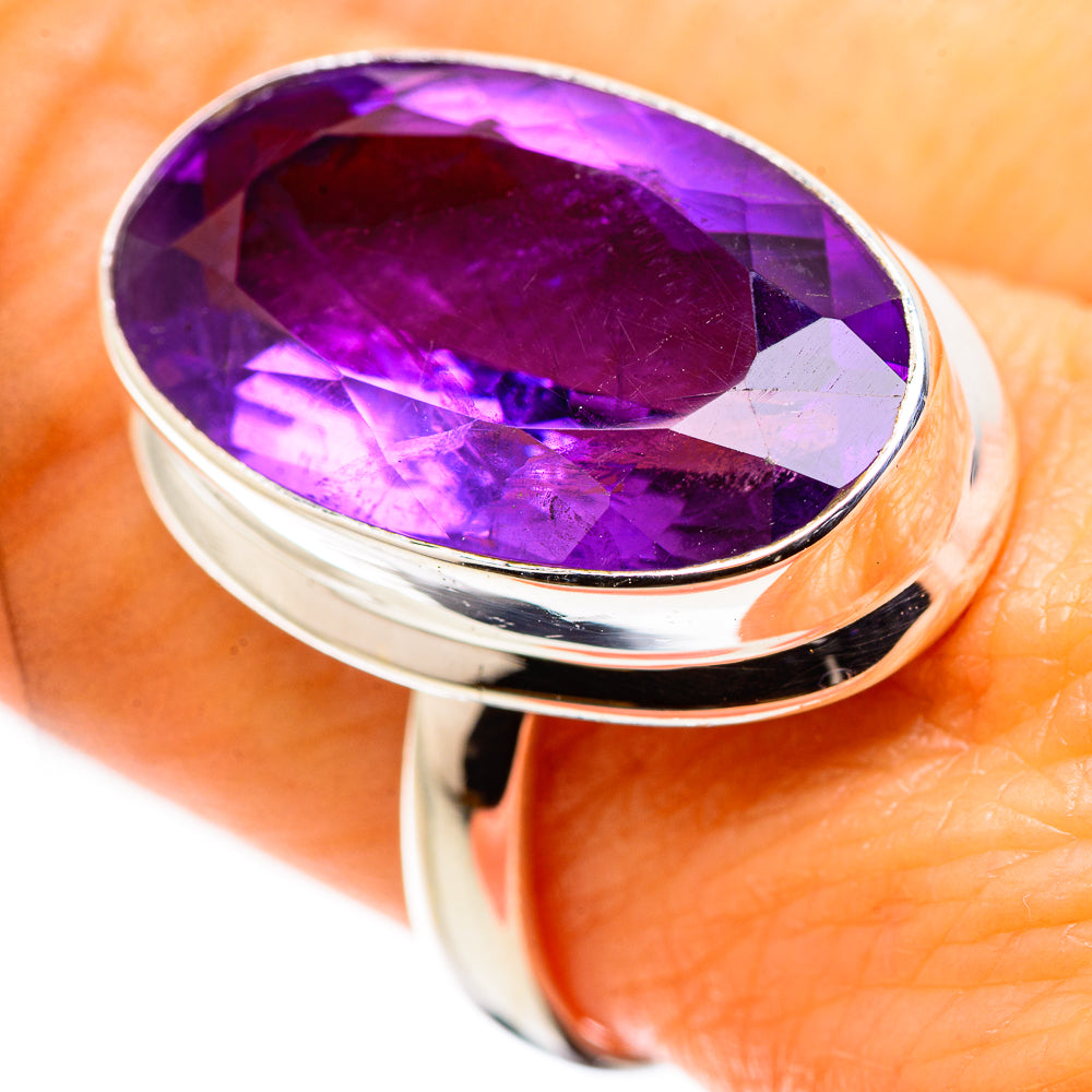 Amethyst Ring Size 9 (925 Sterling Silver) RING134794