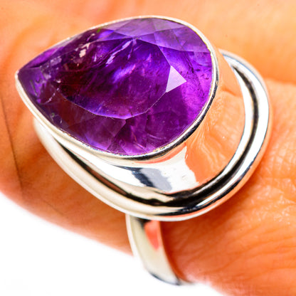Amethyst Ring Size 9 (925 Sterling Silver) RING134941