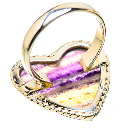 Ana Silver Co Large Fluorite Ring Size 9.75 (925 Sterling Silver)