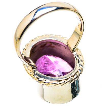 Ana Silver Co Faceted Amethyst Ring Size 8 (925 Sterling Silver)