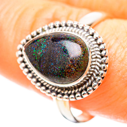 Andamooka Opal Ring Size 10 (925 Sterling Silver) RING136611