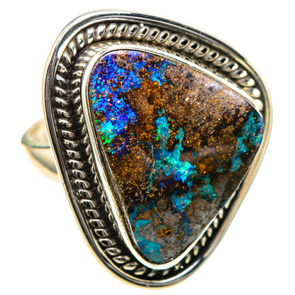 Boulder Opal Ring Size 7 (925 Sterling Silver) RING136639