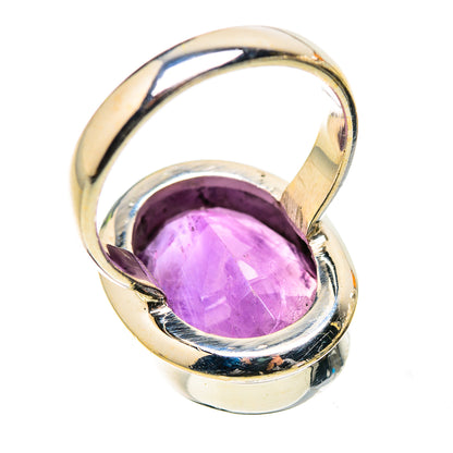 Ana Silver Co Faceted Amethyst Ring Size 6 (925 Sterling Silver)