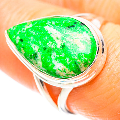 Gaspeite Ring Size 8 (925 Sterling Silver) RING136688