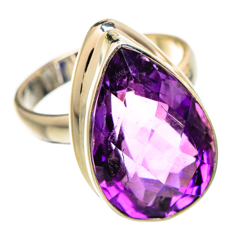 Amethyst 925 Sterling Silver Ring Size 6.25 Ana Co R135288