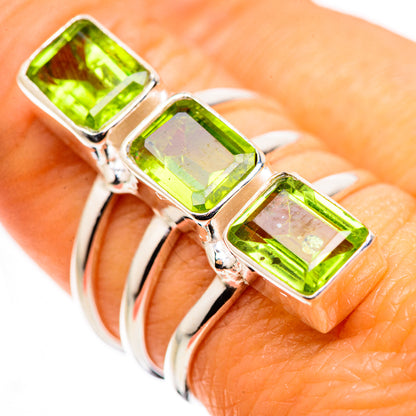 Peridot Ring Size 8.25 (925 Sterling Silver) RING134784