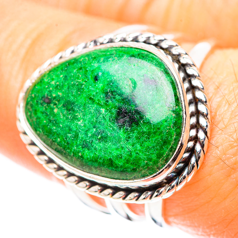Gaspeite Ring Size 7.75 (925 Sterling Silver) RING136568