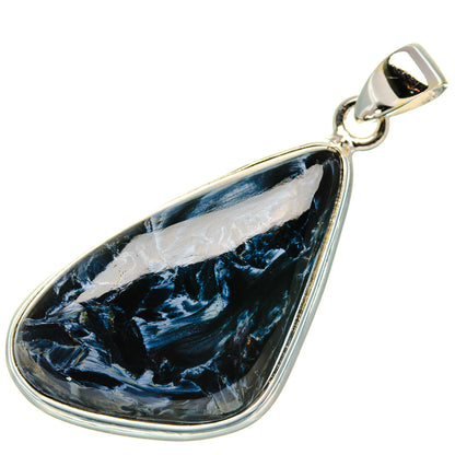 Pietersite Pendant 1 3/4" (925 Sterling Silver) PD37145