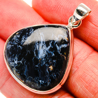 Pietersite Pendant 1 1/2"  (925 Sterling Silver) PD37208