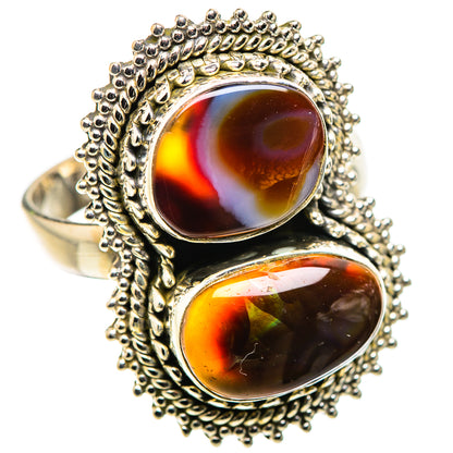 Mexican Fire Agate Ring Size 8.75 (925 Sterling Silver) RING135602