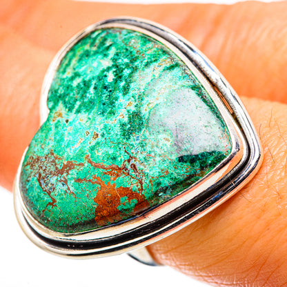 Malachite Ring Size 7.75 (925 Sterling Silver) RING134933