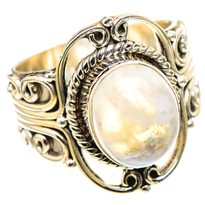Rainbow Moonstone 925 Sterling Silver Ring Size 9 (925 Sterling Silver) RING137467