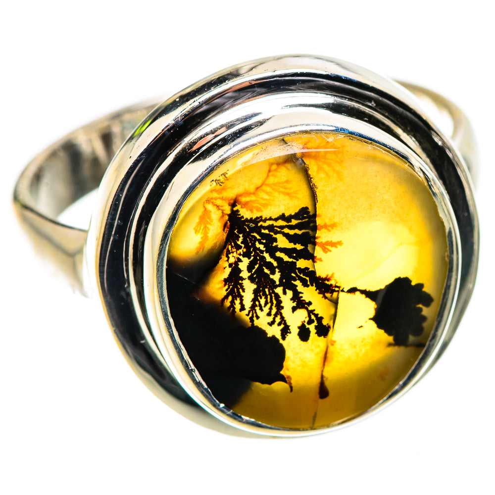 Ana Silver Co Scenic Dendritic Agate Ring Size 8.75 (925 Sterling Silver)