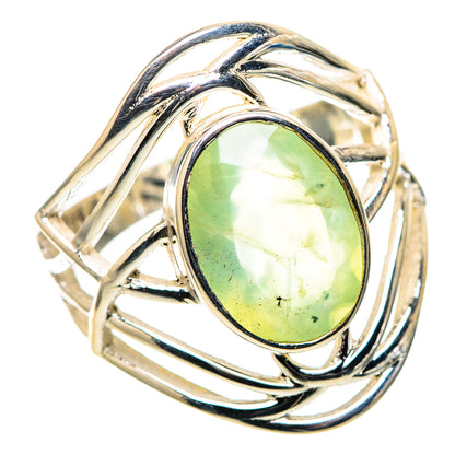 Prehnite 925 Sterling Silver Ring Size 9.75 (925 Sterling Silver) RING137379