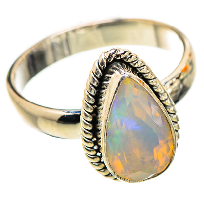 Ethiopian Opal Ring Size 8 (925 Sterling Silver) RING135686