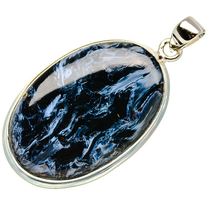 Pietersite 925 Sterling Silver Pendant 2" Ana Co P37026