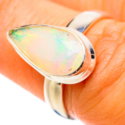 Ethiopian Opal Ring Size 6.5 (925 Sterling Silver) RING135470