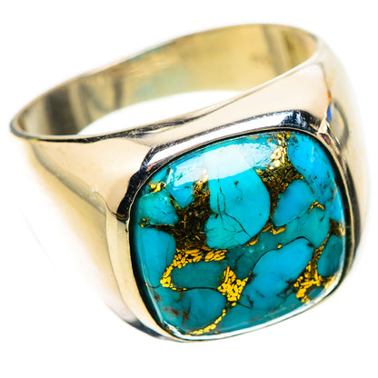 Ana Silver Co Blue Copper Composite Turquoise Ring Size 9 (925 Sterling Silver)