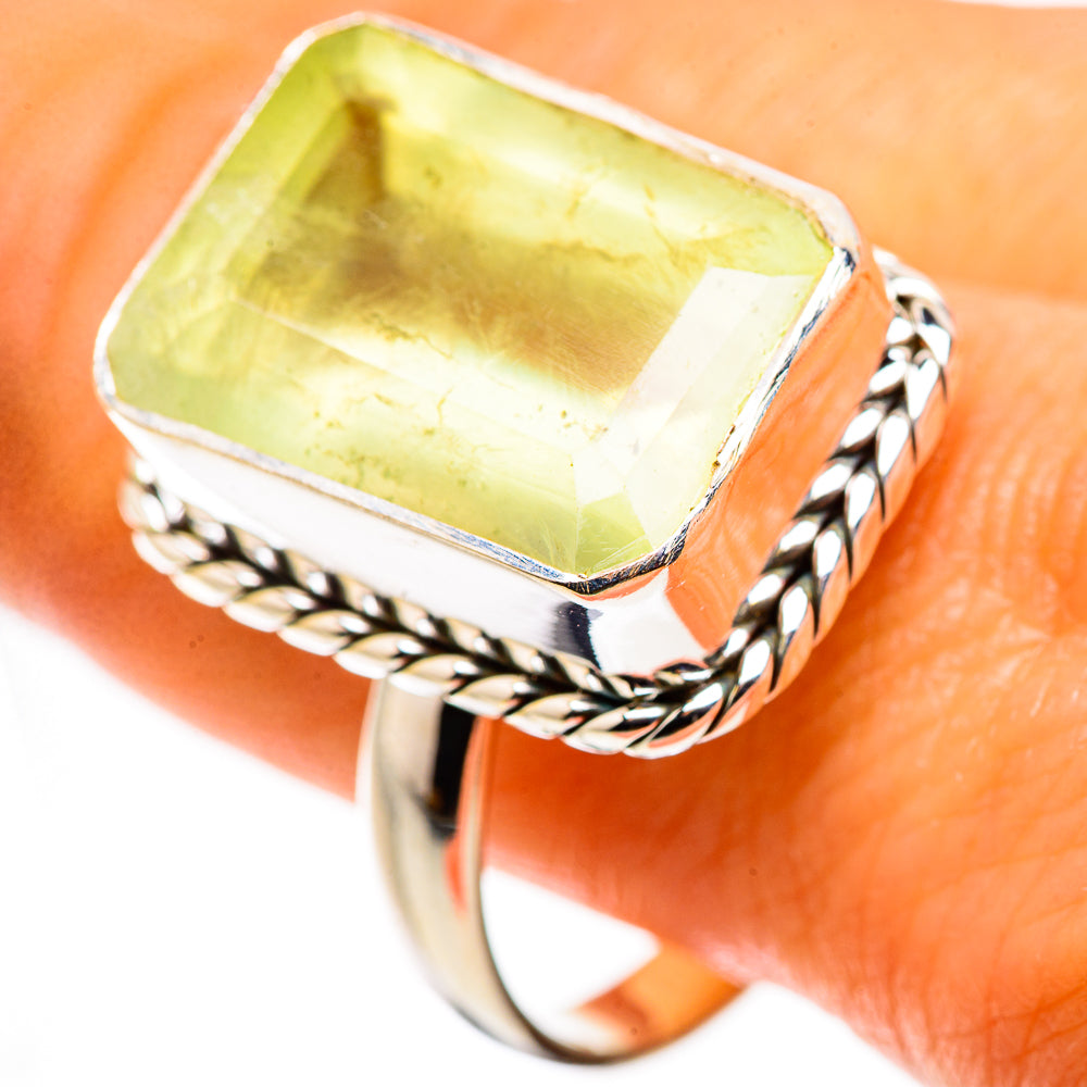 Prehnite Ring Size 11.75 (925 Sterling Silver) RING134785