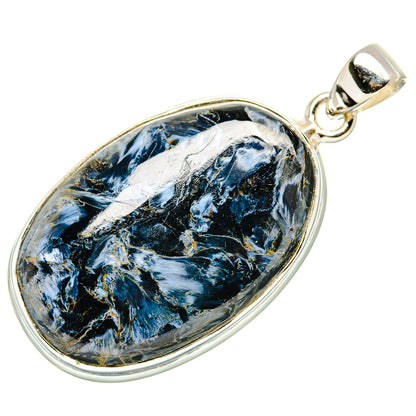 Pietersite Pendant 1 3/4" (925 Sterling Silver) PD36868