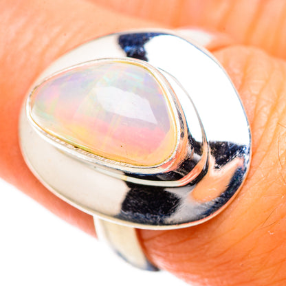 Ethiopian Opal Ring Size 7.25 (925 Sterling Silver) RING135447