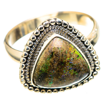Andamooka Opal Ring Size 7 (925 Sterling Silver) RING136873