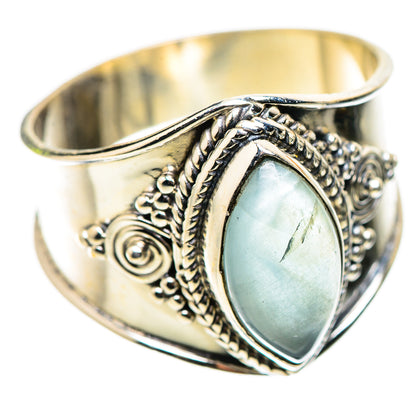 Ana Silver Co Natural Aquamarine Ring Size 10.25 (925 Sterling Silver)