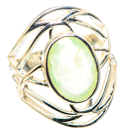 Prehnite 925 Sterling Silver Ring Size 9 (925 Sterling Silver) RING137453