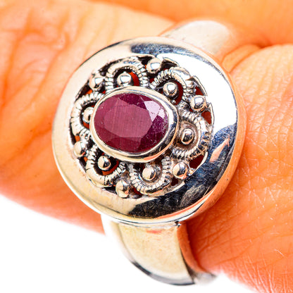 Ana Silver Co Ruby Ring Size 9 (925 Sterling Silver)