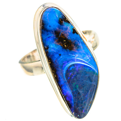 Australian Boulder Opal Ring Size 7.5 (925 Sterling Silver) RING136826