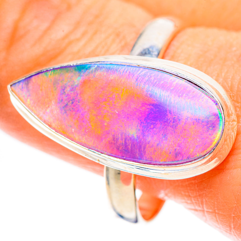 Aura Opal 925 Sterling Silver Ring Size 11.75 (925 Sterling Silver) RING137640