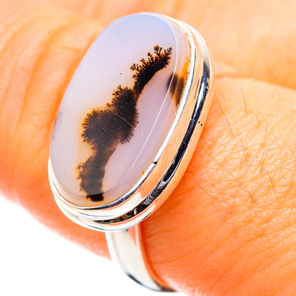 Ana Silver Co Scenic Dendritic Agate Ring Size 8.25 (925 Sterling Silver)