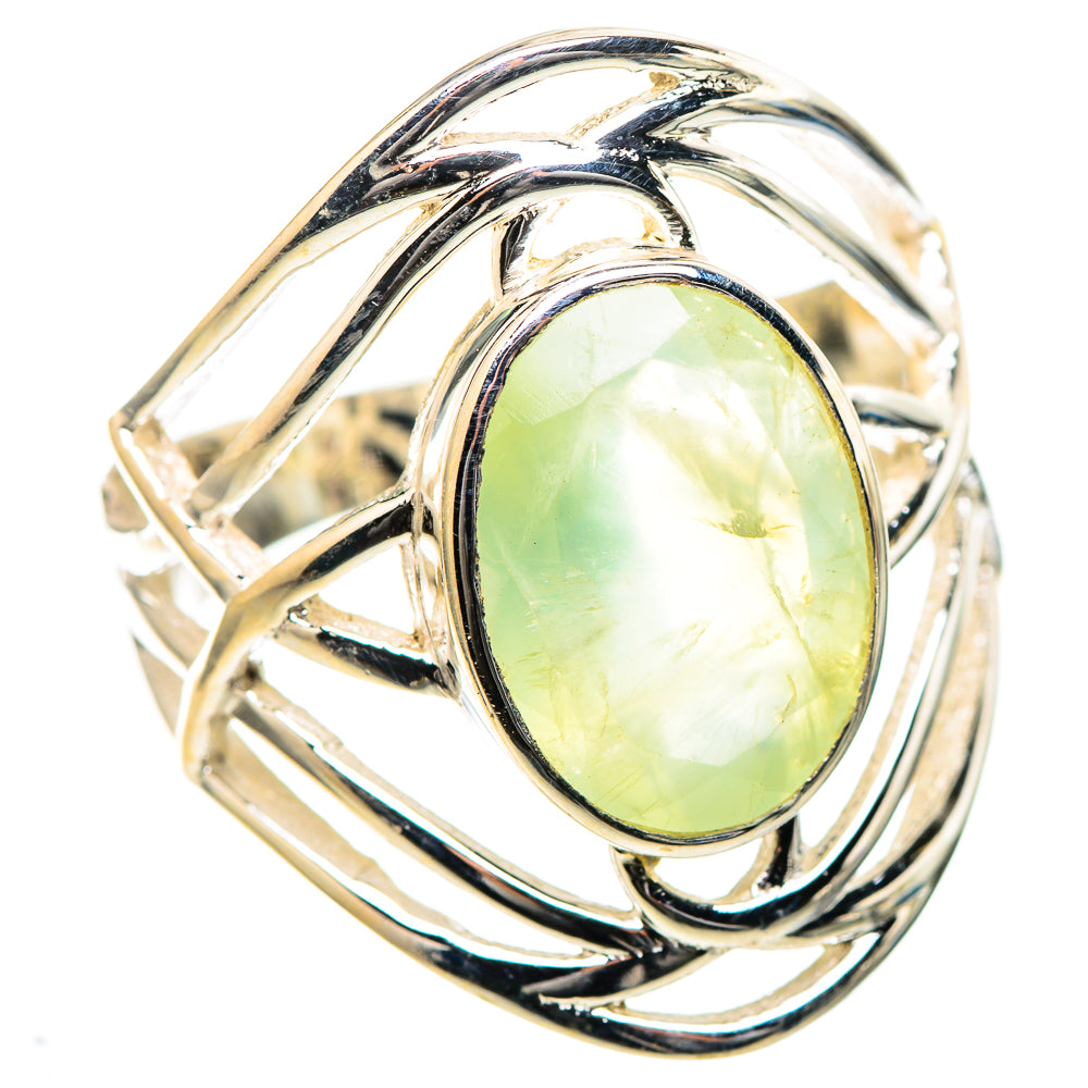 Prehnite Ring Size 8.5 (925 Sterling Silver) RING136689