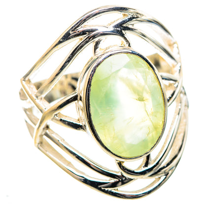 Prehnite Ring Size 8.5 (925 Sterling Silver) RING136689
