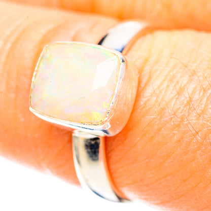 Ethiopian Opal Ring Size 7.5 (925 Sterling Silver) RING136997