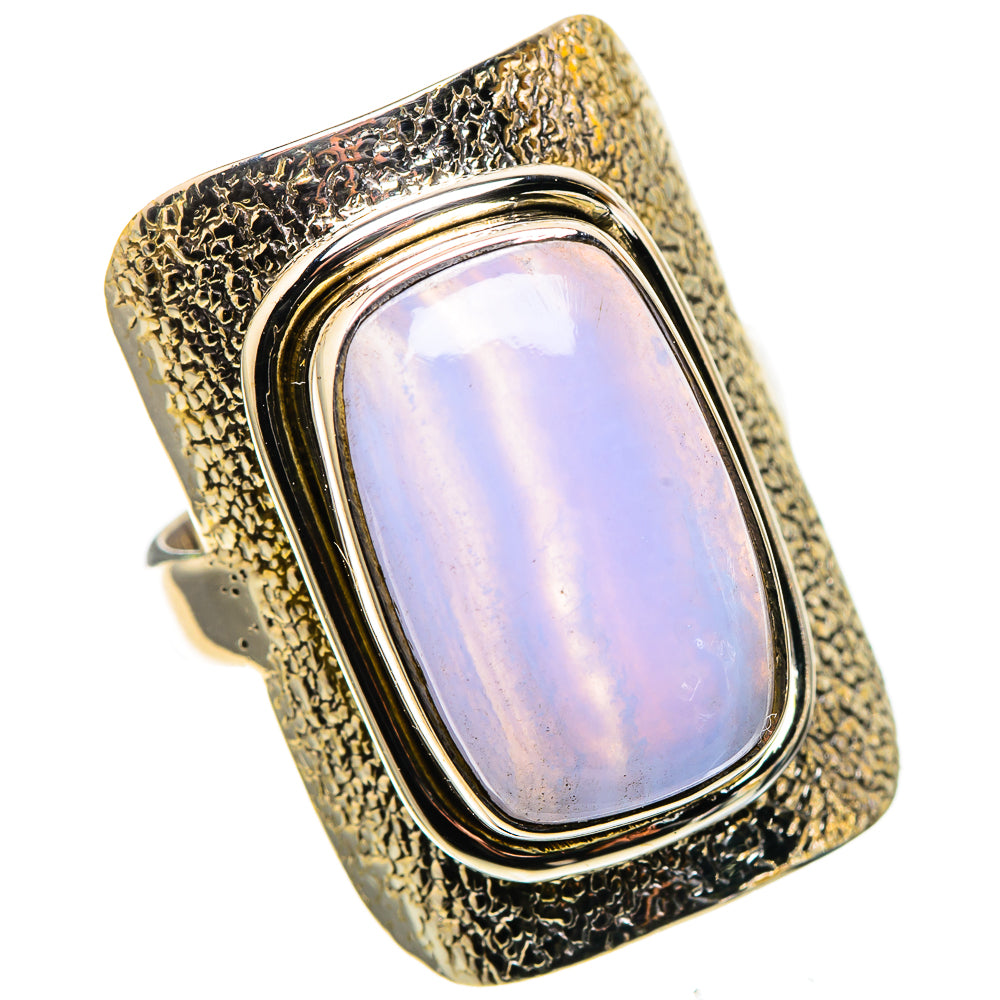 Blue Lace Agate 925 Sterling Silver Ring Size 7 (925 Sterling Silver) RING137656