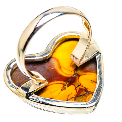 Large Mookaite Ring Size 9 (925 Sterling Silver) RING136090