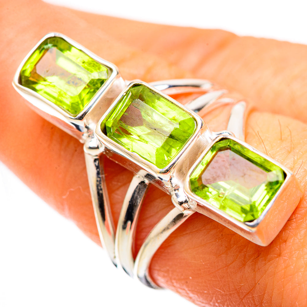 Ana Silver Co Peridot Ring Size 8.25 (925 Sterling Silver)