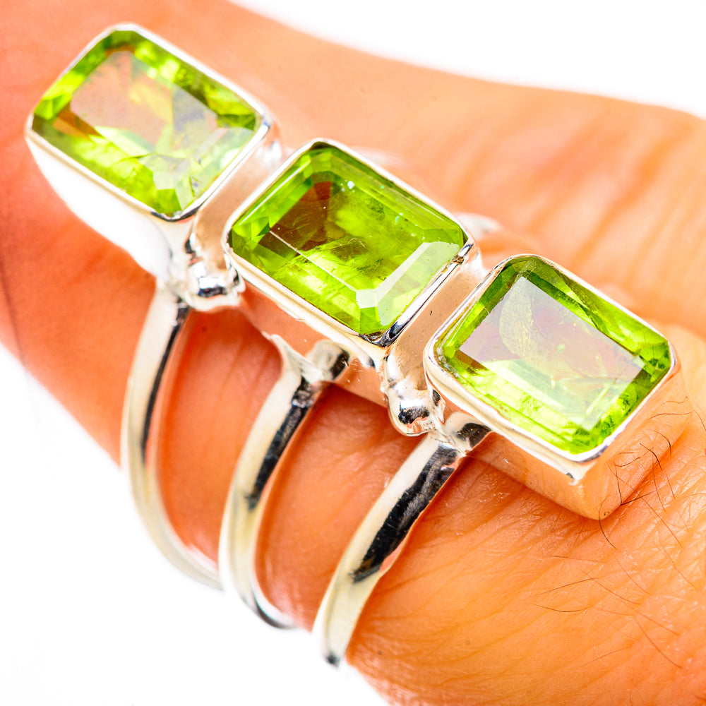 Ana Silver Co Peridot Ring Size 6.75 (925 Sterling Silver)