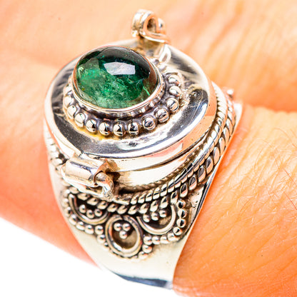 Poison Green Tourmaline 925 Sterling Silver Ring Size 8 (925 Sterling Silver) RING137308