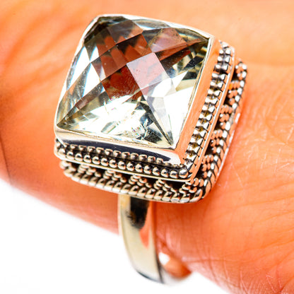 Green Amethyst Ring Size 11 (925 Sterling Silver) RING134899