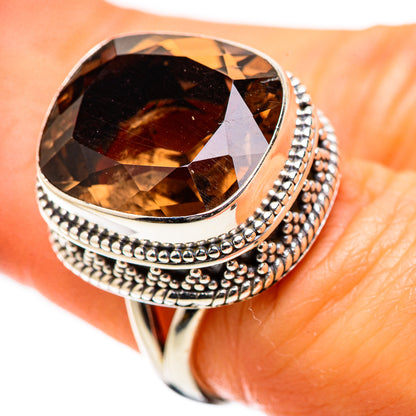 Ana Silver Co Smoky Quartz Ring Size 6.25 (925 Sterling Silver)
