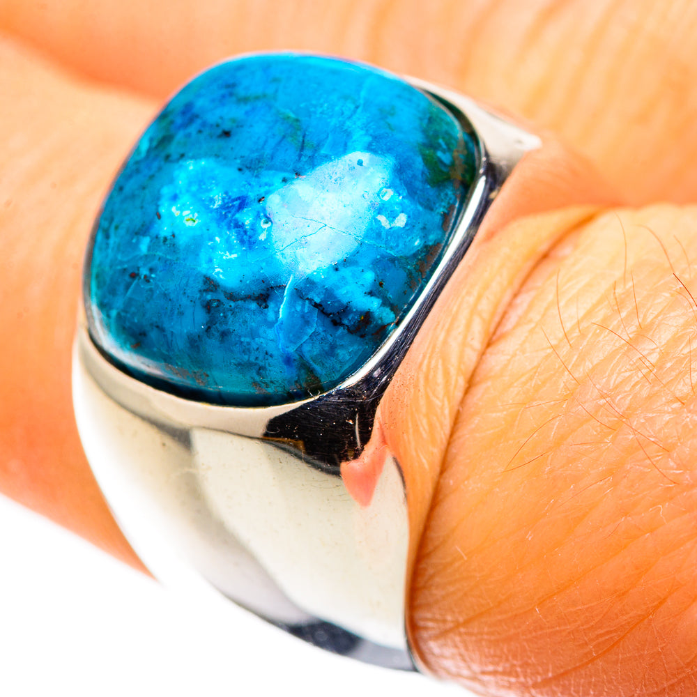 Chrysocolla Ring Size 6.75 (925 Sterling Silver) RING136025