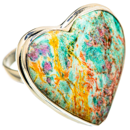 Large Ruby Fuchsite Ring Size 11.75 (925 Sterling Silver) RING135901