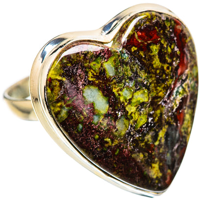 Large Dragon's Blood Jasper Ring Size 12 (925 Sterling Silver) RING135912